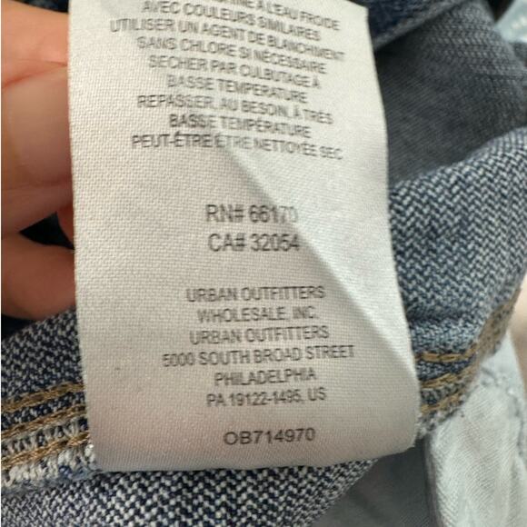 Free People Medium Wash Mid Rise Soft Stretch Classic Preppy Skinny Jeans 24 - Picture 8 of 11